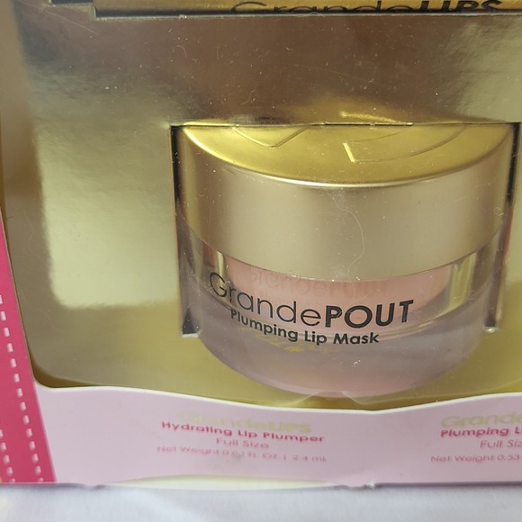 Grande Cosmetics Lip Luggage Set Hydrating Lip Plumper Mask & Scrub - Picture 2 of 5